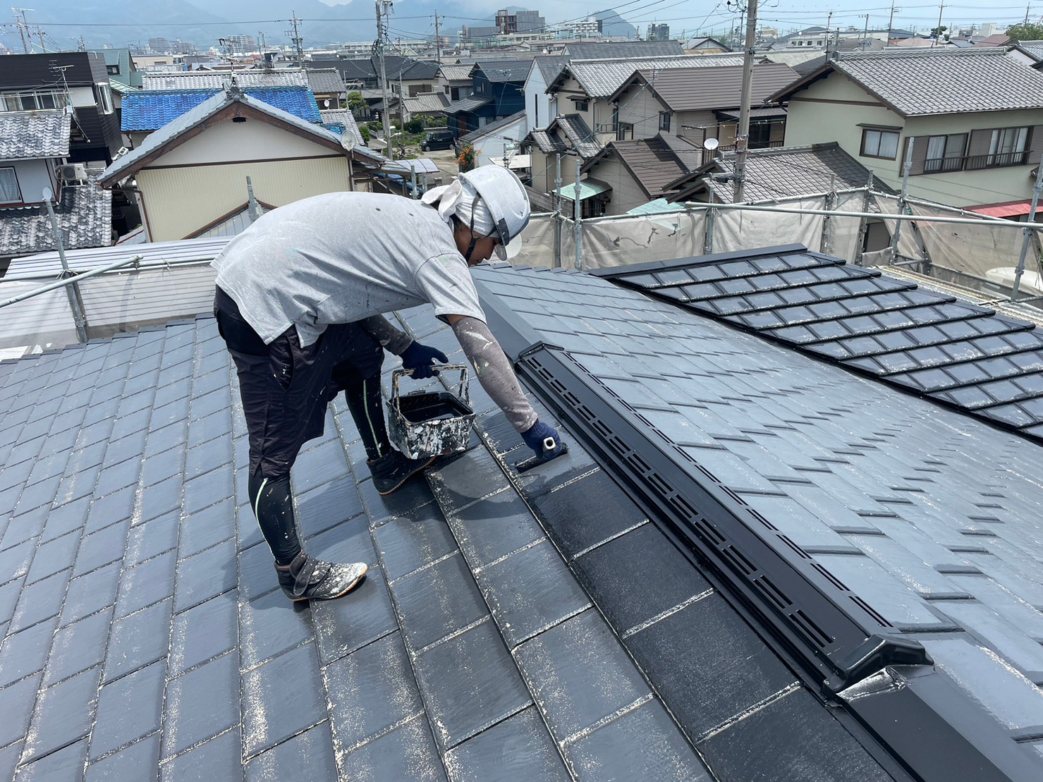 経典 セメント瓦の塗装で未使用の塗料です - その他 その他