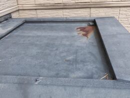 島田市で外壁塗装を行う前の住宅の状態