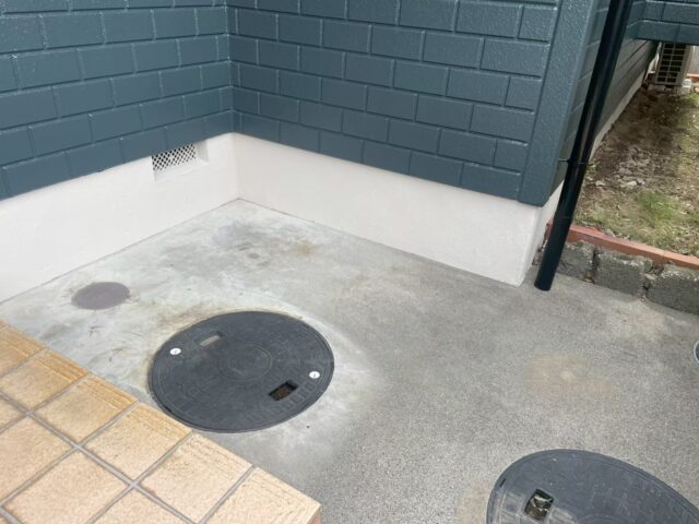 焼津市で外壁塗装と付帯部塗装を行った完成後の外観