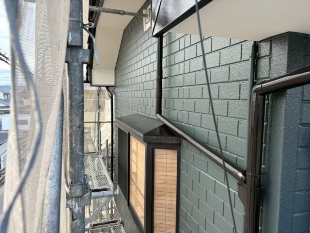 焼津市で施工した高耐久無機塗料による外壁塗装の完成写真