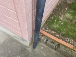 焼津市で住宅の塗り替えを行う前の施工前写真