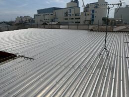 島田市のALC外壁塗装前に確認したアパートの状態