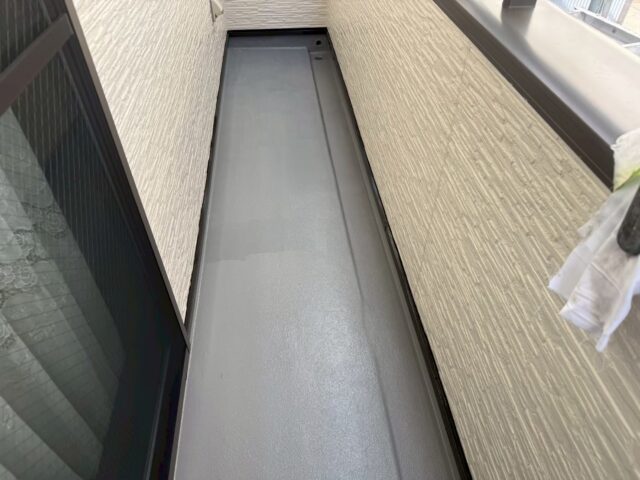 静岡市の住宅で外壁塗装と付帯部塗装を仕上げた写真