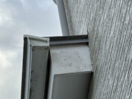 付帯部塗装前に確認した住宅の状態