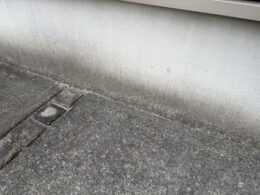 焼津市の外壁塗装専門店が確認した施工前の外壁状態