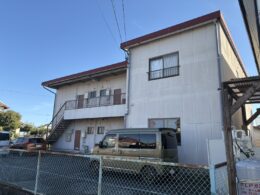 島田市で施工したアパート塗装工事の施工前写真