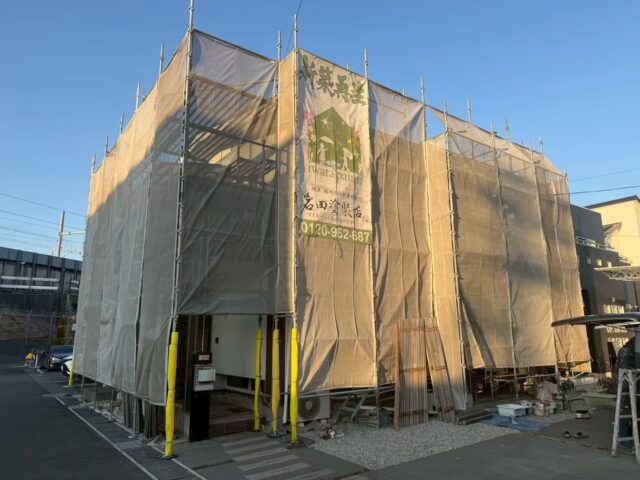 藤枝市S様邸の屋根外壁塗装工事施工前