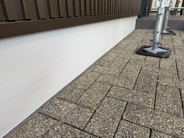 サイディングとガルバリウム鋼板外壁の塗装完了写真