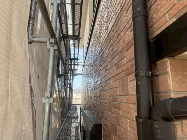 焼津市で屋根塗装外壁塗装を施工したビフォー写真