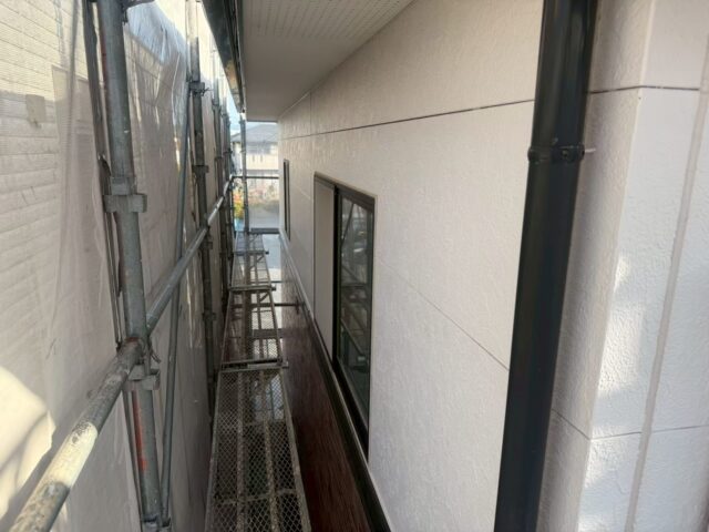 焼津市で施工した外壁塗装工事の施工前写真