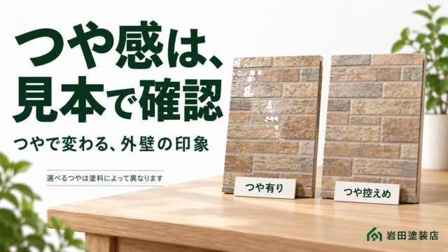 焼津市のサイディング外壁クリヤ塗装の仕上がり