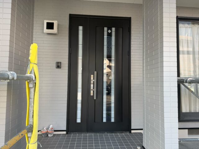 島田市外壁塗装 ツートン完成