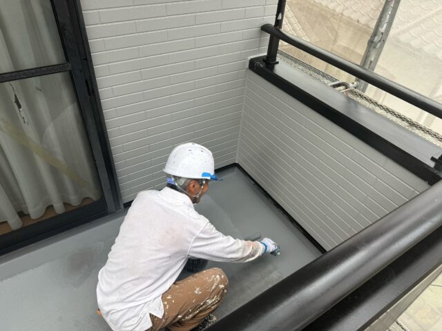島田市ベランダ塗装