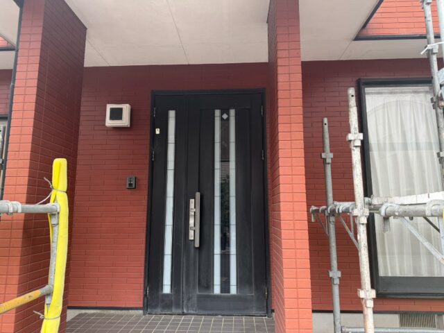 島田市住宅 塗装前の外壁