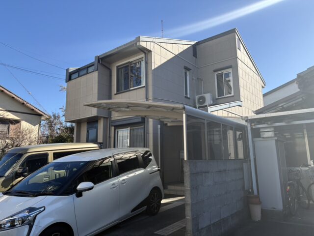 焼津市のセキスイハイム住宅の塗り替え施工前