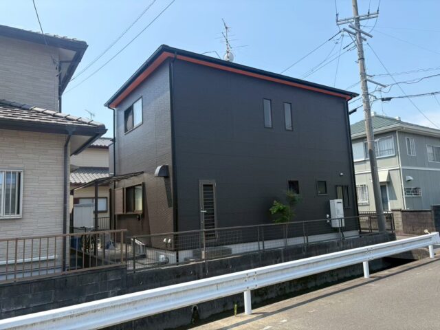 完成後の外観と配色